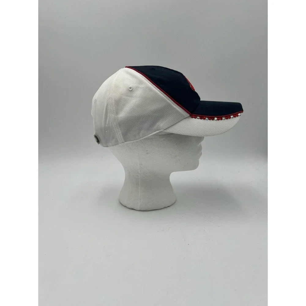 Nike Team Atlanta Braves Dri-FIT Adjustable Hat Cap Bling Rhinestone MLB